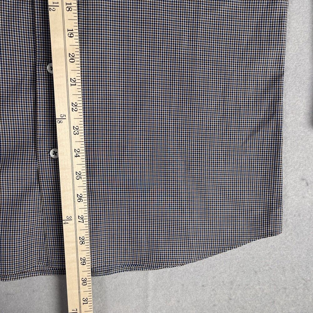 Canali Dress Shirt Men Gingham Sz 16/41 Casual Office‎ Business Career - Picture 6 of 9